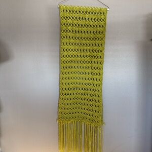 Crochet handmade shawl and hat set